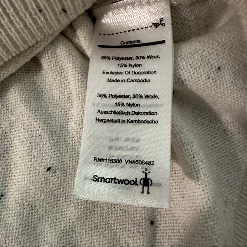 Smartwool Edgewood Colorblock Crew Sweater - Picture 3 of 3